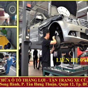 sửa xe ô tô tại quận Bình Tân TP. Hồ Chí Minh